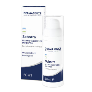 DERMASENCE Seborra leichte Tagespflege mit LSF 30